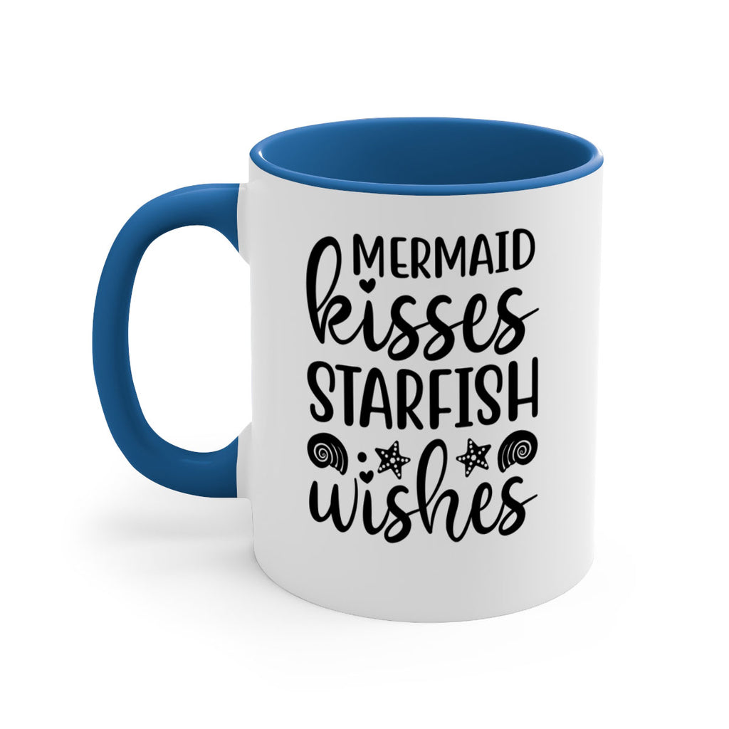 Mermaid kisses starfish wishes 426#- mermaid-Mug / Coffee Cup