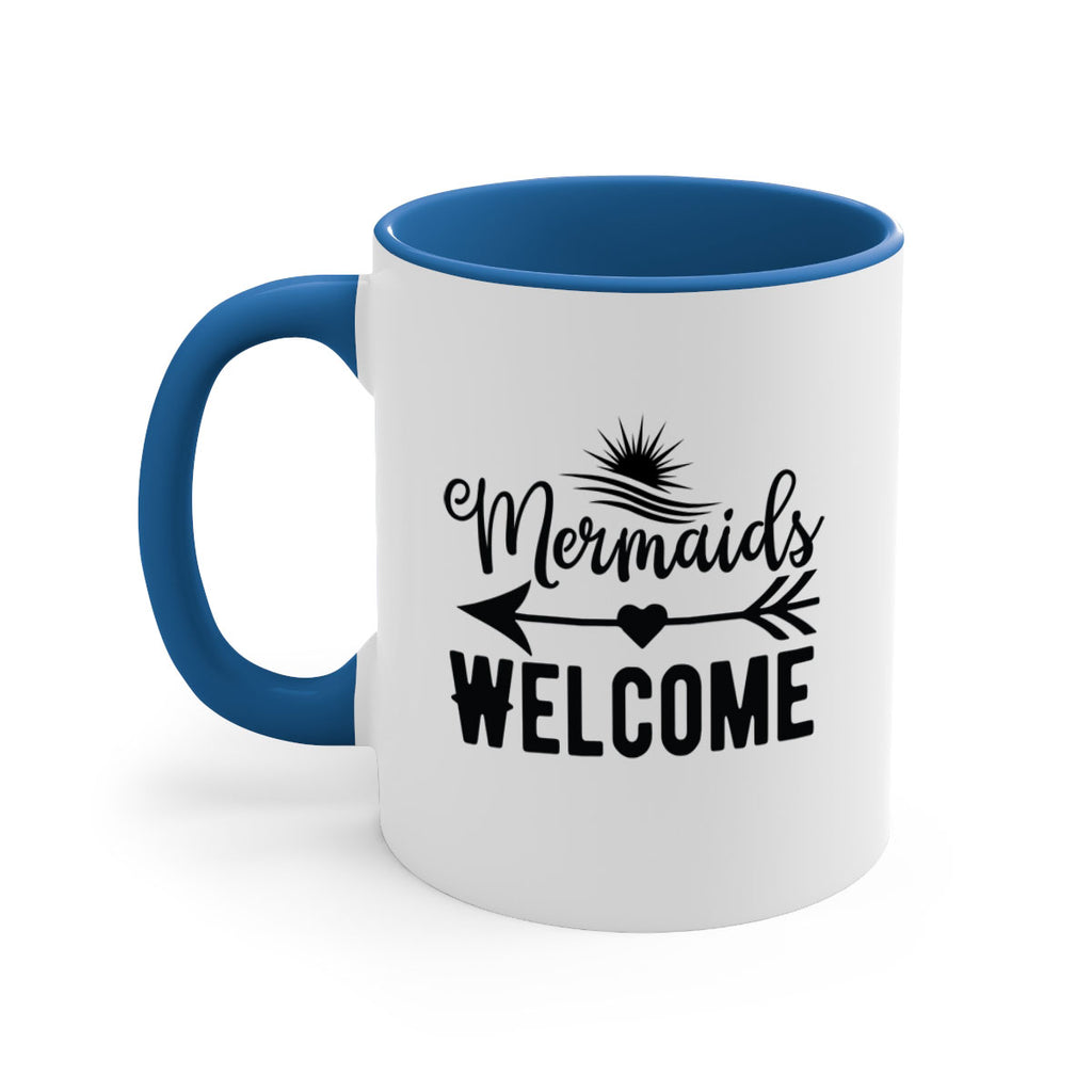 Mermaids Welcome 500#- mermaid-Mug / Coffee Cup