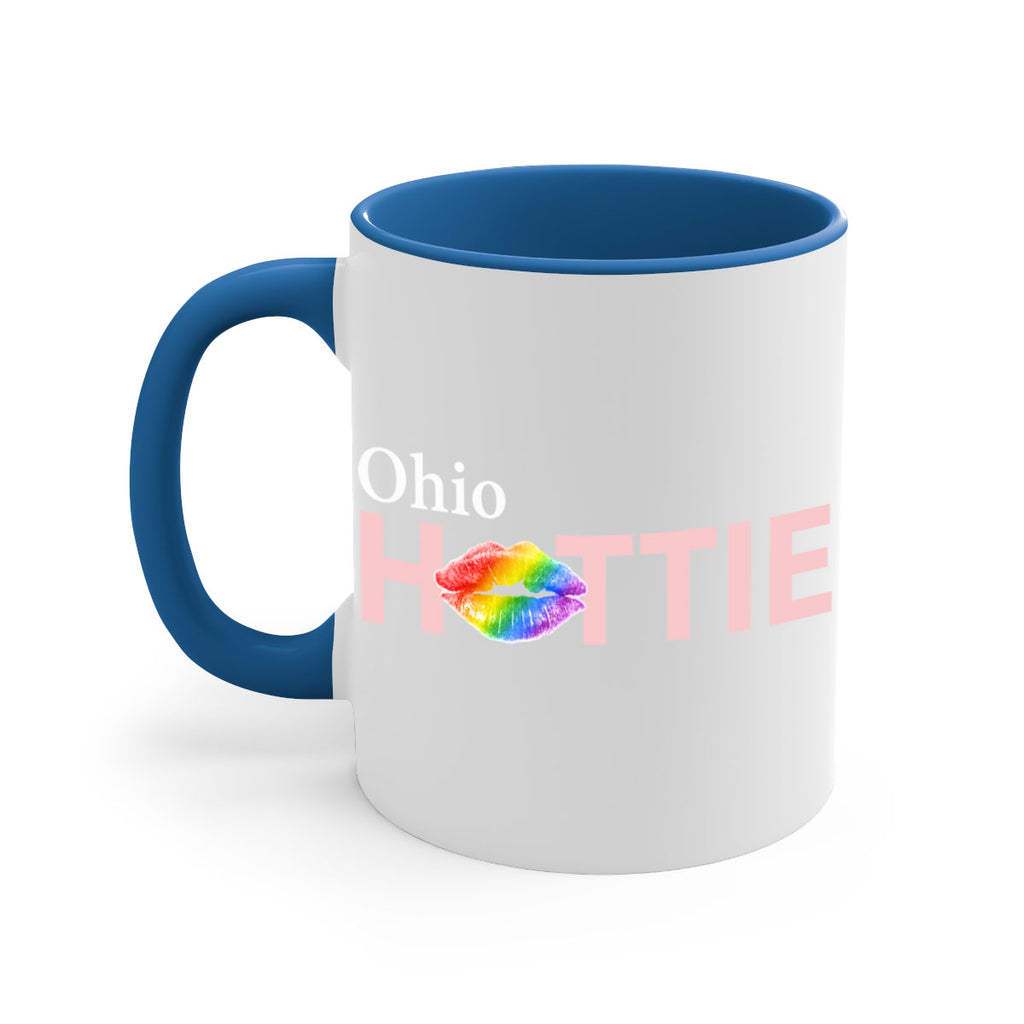 Ohio Hottie with rainbow lips 86#- Hottie Collection-Mug / Coffee Cup