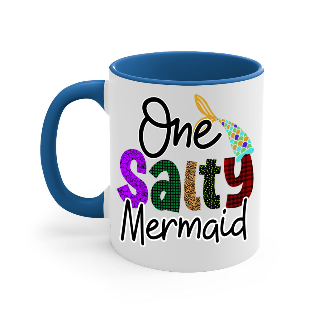 One Salty Mermaid 526#- mermaid-Mug / Coffee Cup