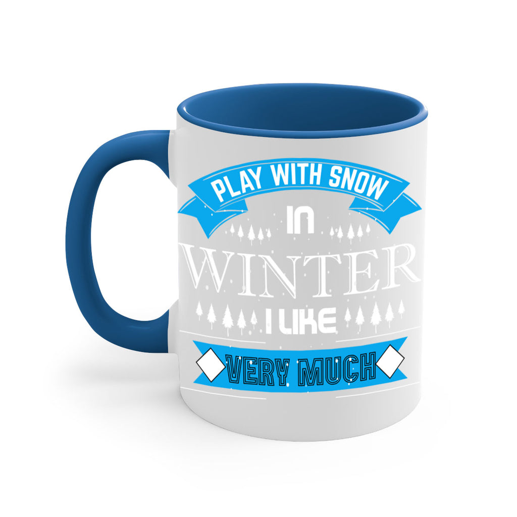 Play with Snow Winter 338#- winter-Mug / Coffee Cup