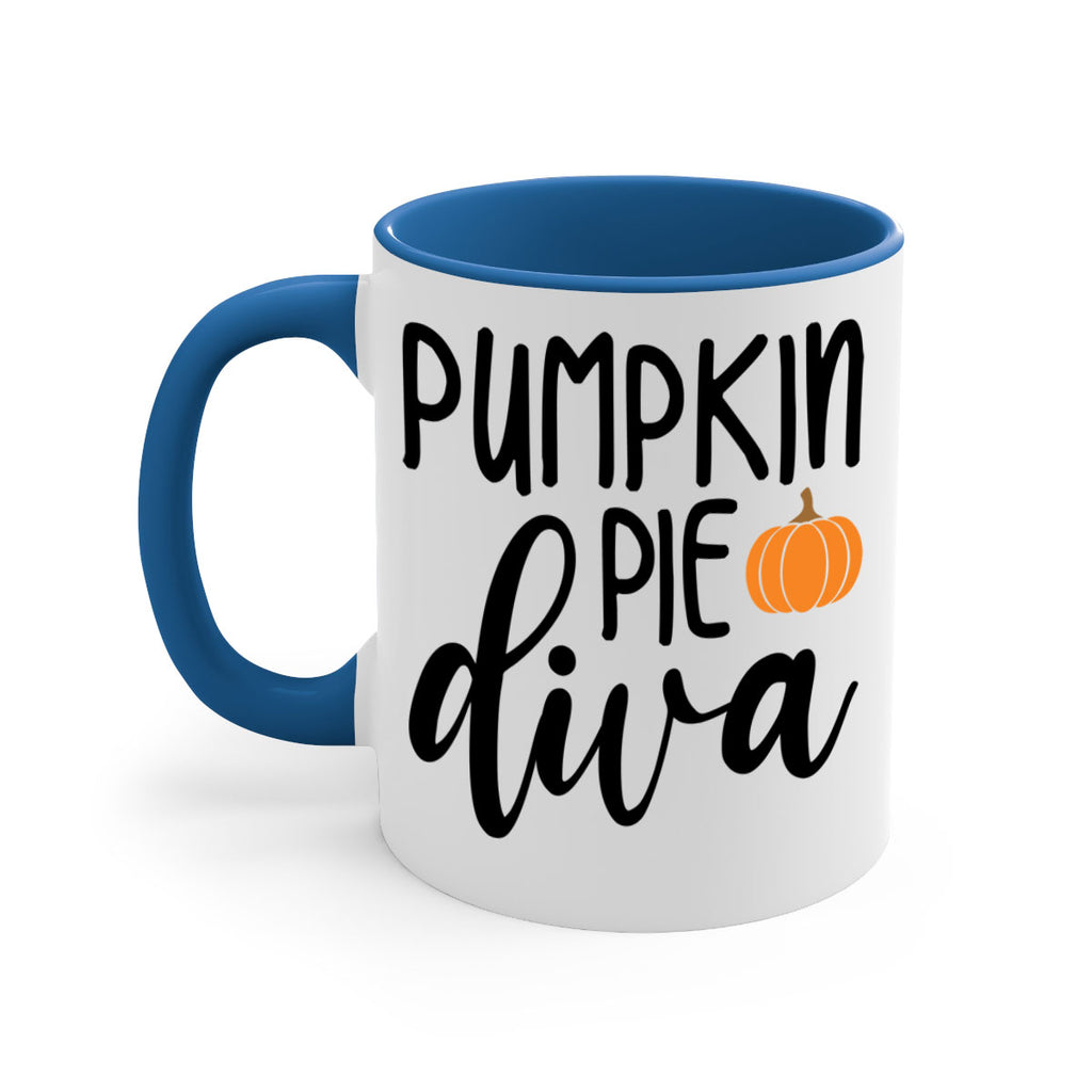 Pumpkin Pie Diva 532#- fall-Mug / Coffee Cup
