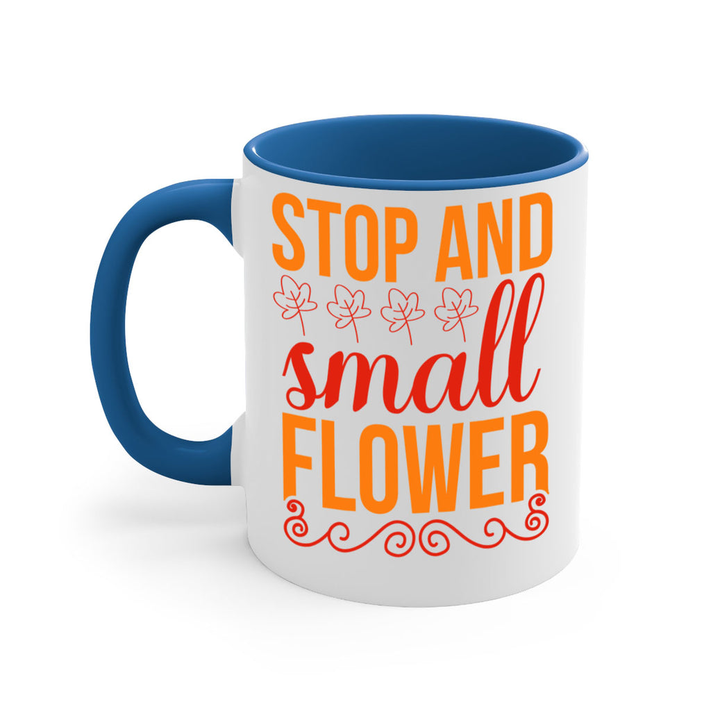 Stop and small flower 522#- spring-Mug / Coffee Cup