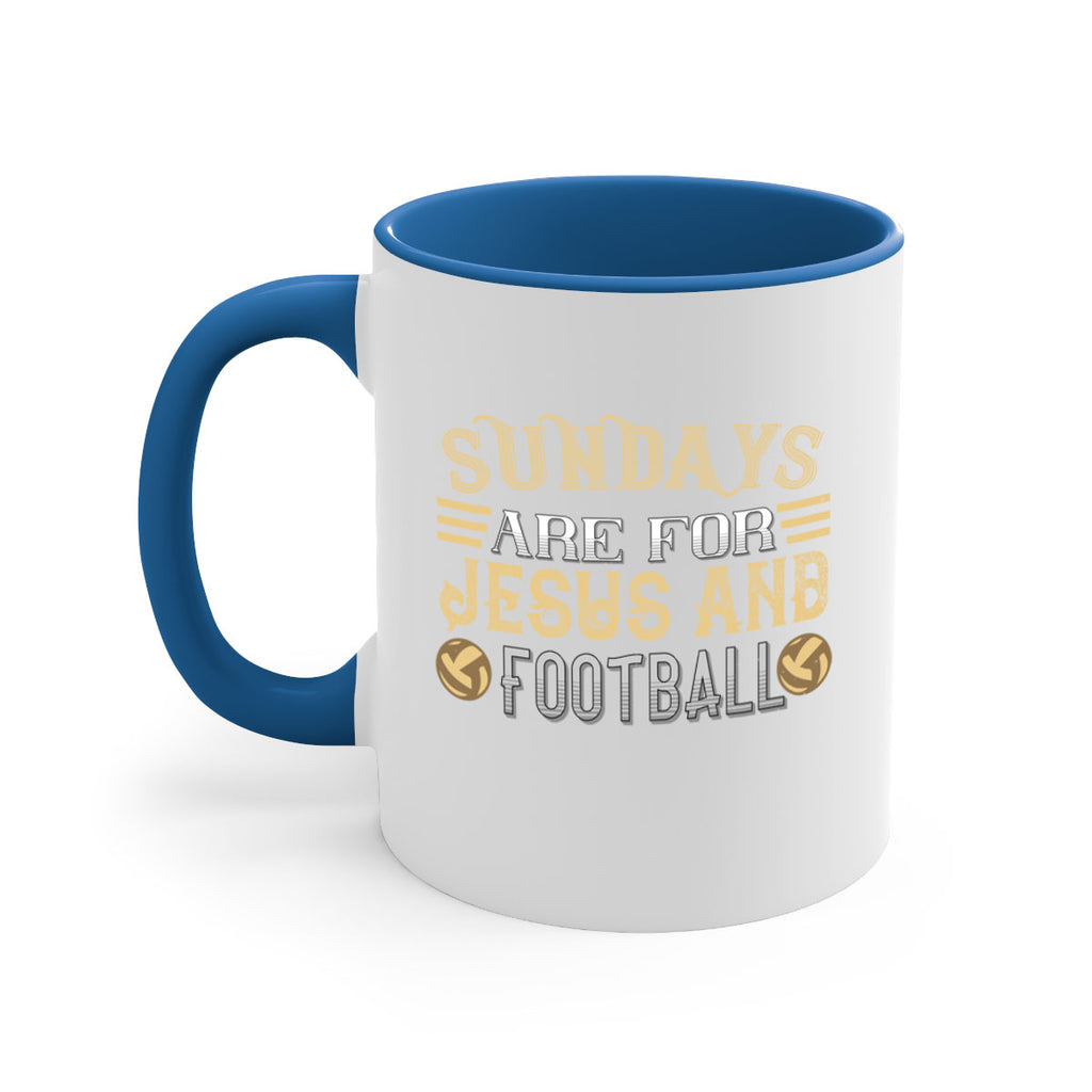 Sunday are for jesue 425#- football-Mug / Coffee Cup