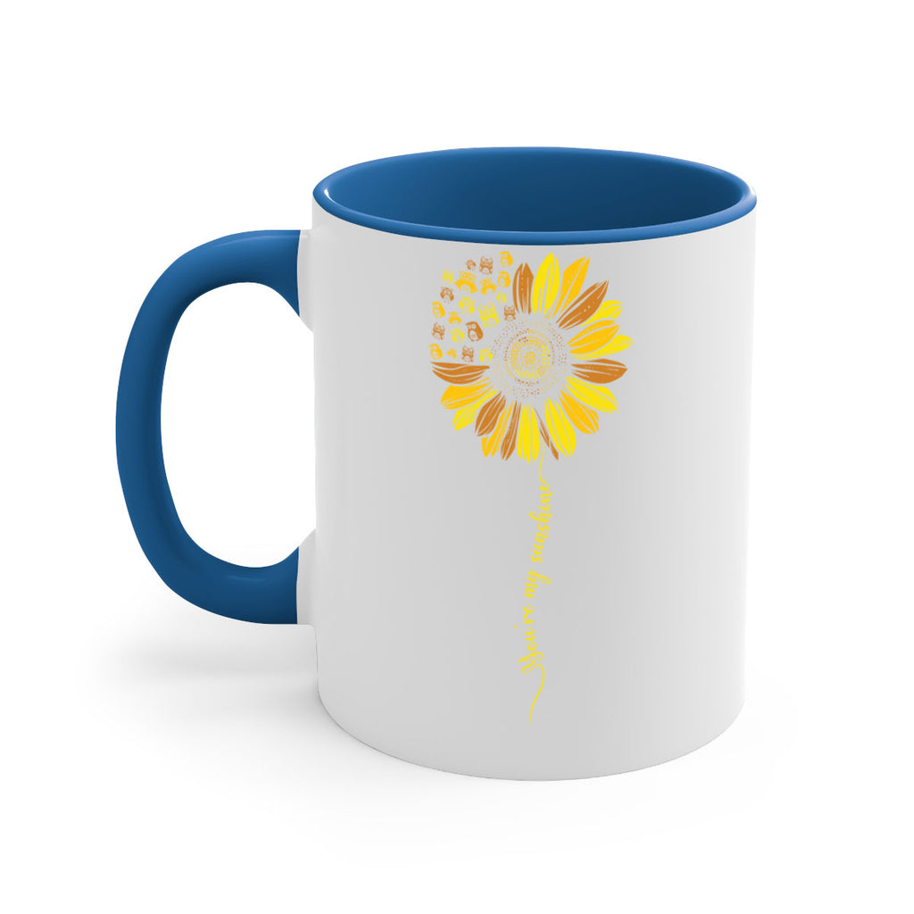 Sunflower Owl You Are My A TurtleRabbit 19#- owl-Mug / Coffee Cup