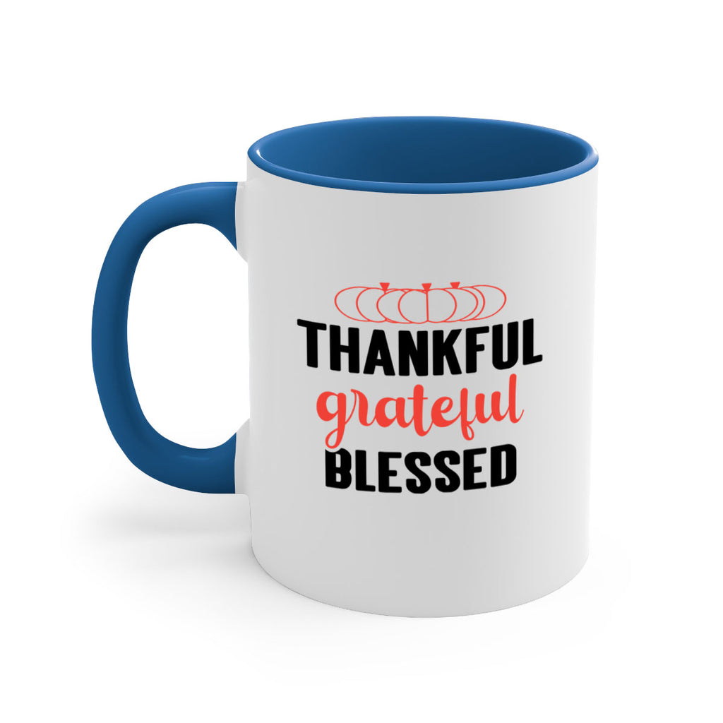 Thankful grateful blessed 603#- fall-Mug / Coffee Cup