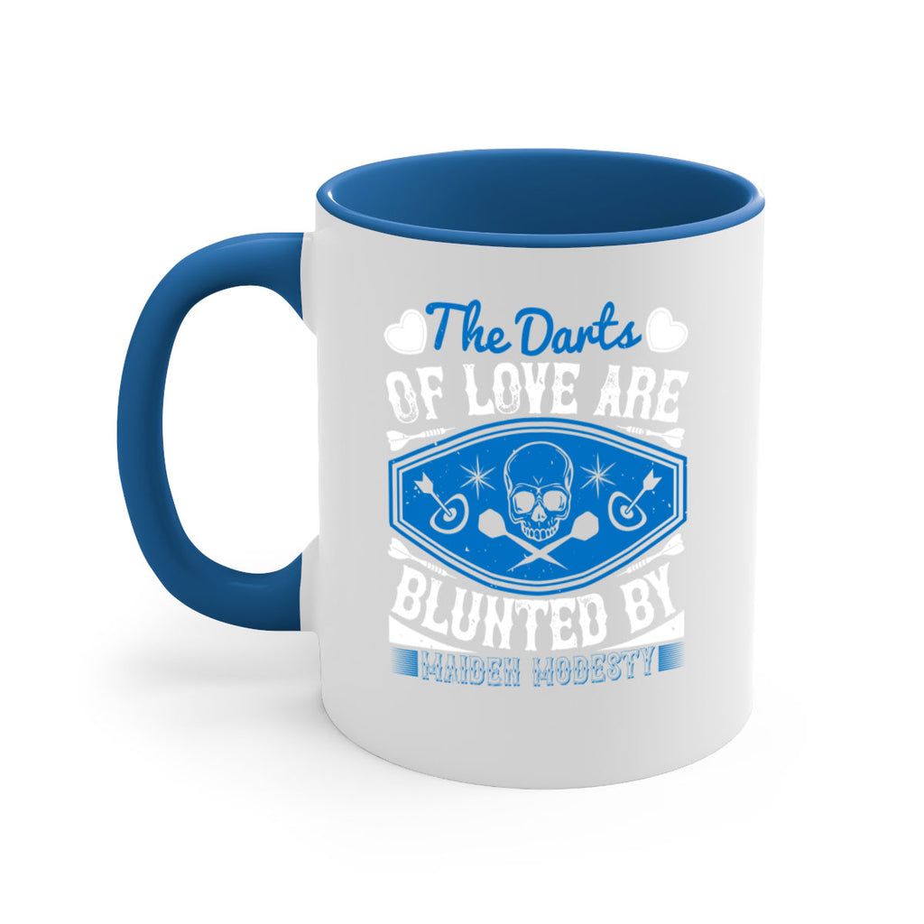 The darts of love are blunted by maiden modesty 1805#- darts-Mug / Coffee Cup