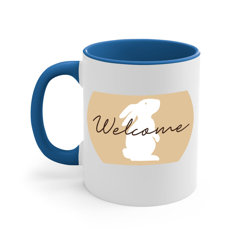 Welcome Bunny569#- spring-Mug / Coffee Cup
