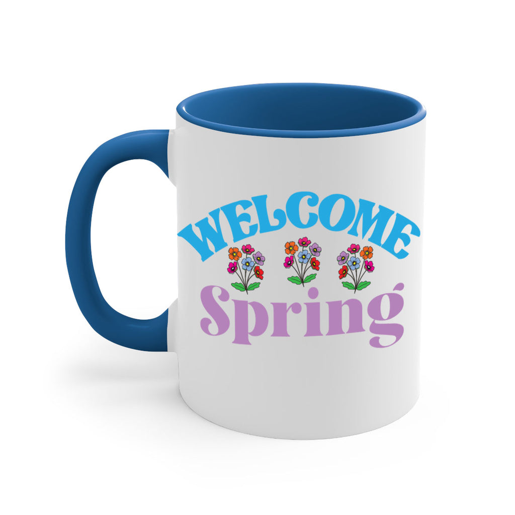 Welcome Spring  600#- spring-Mug / Coffee Cup