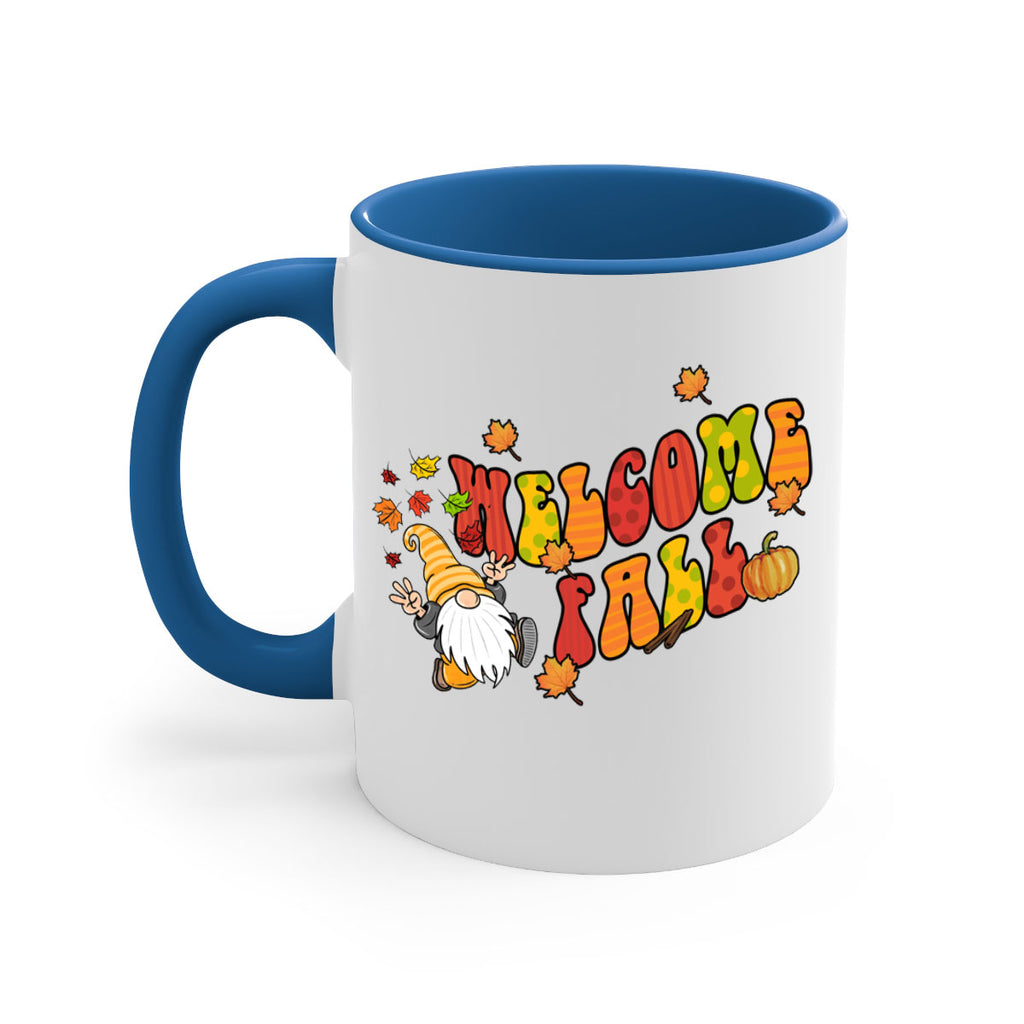 WelcomeFallGnome 637#- fall-Mug / Coffee Cup