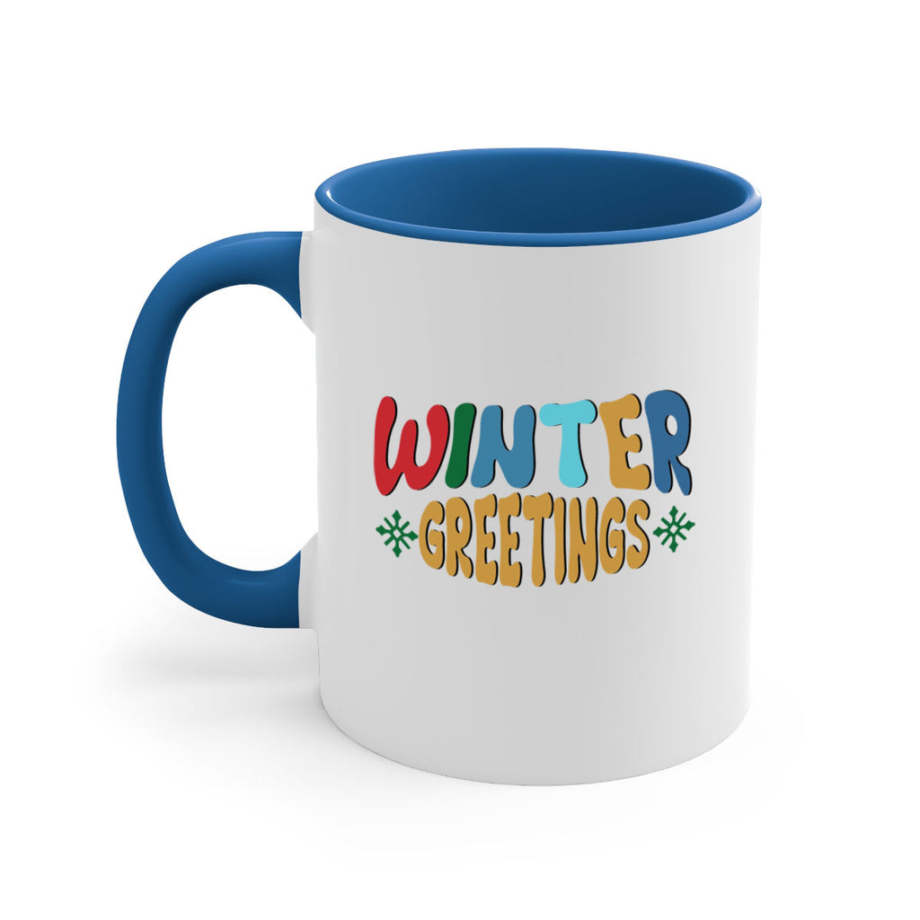 Winter Greetings 552#- winter-Mug / Coffee Cup