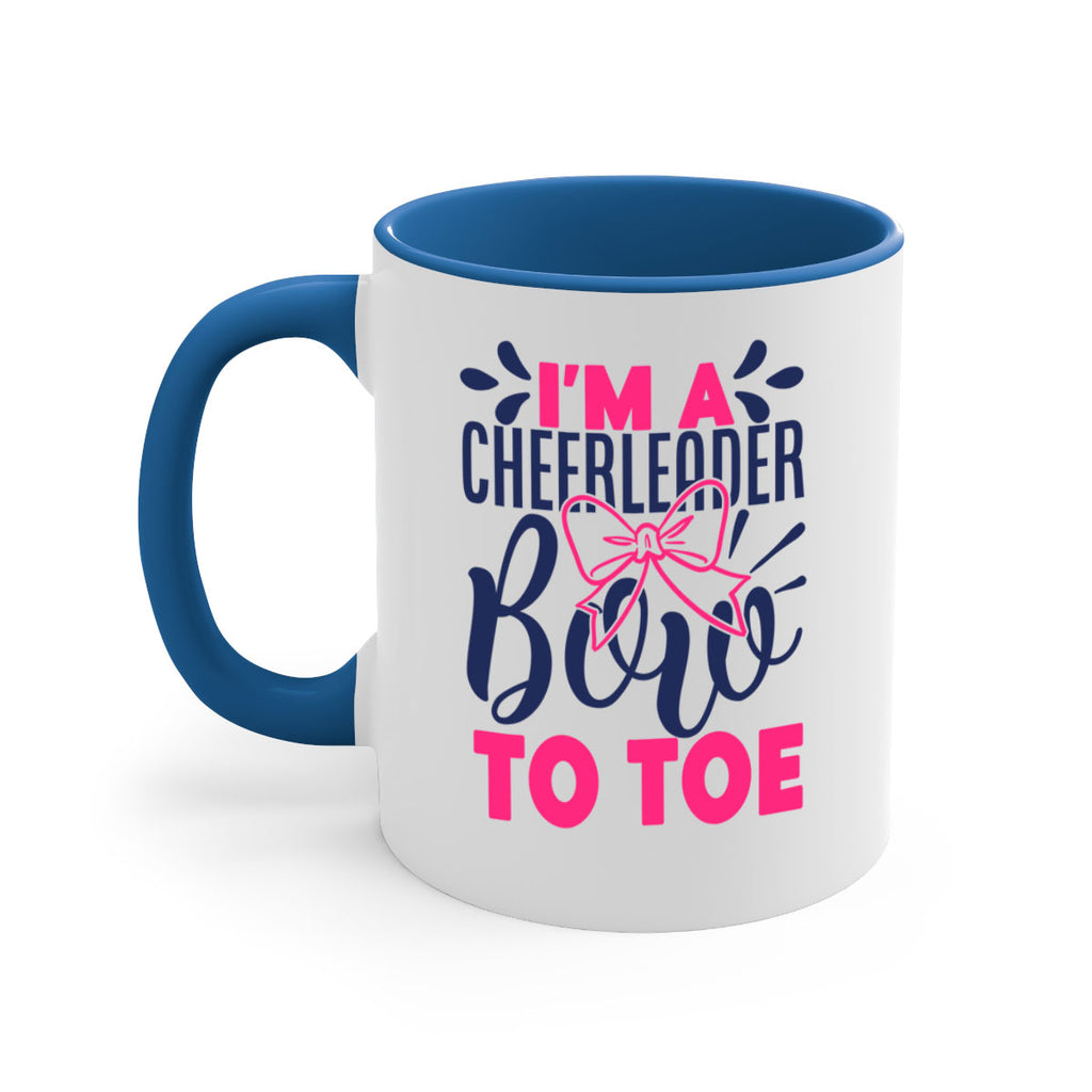 im a cheerleader bow to toe 1742#- cheer-Mug / Coffee Cup