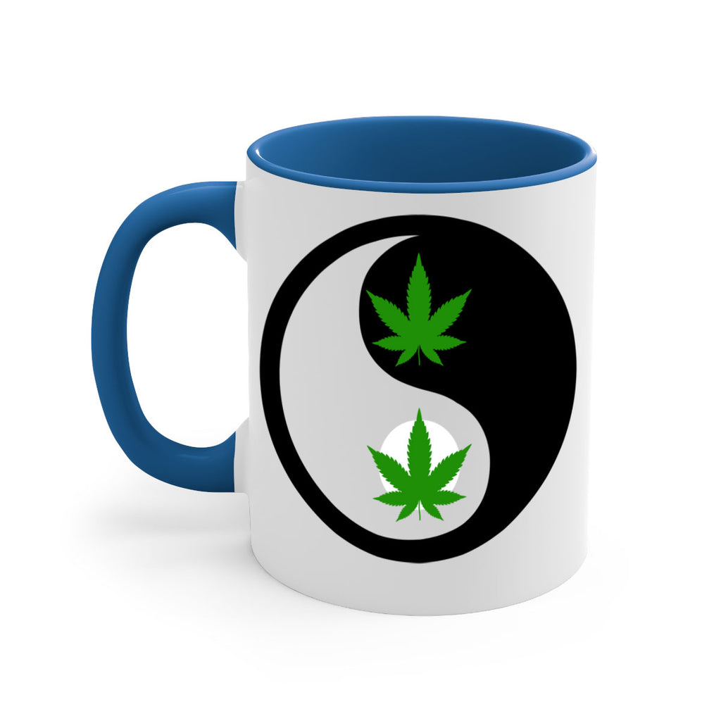 yin and yang weed 311#- marijuana-Mug / Coffee Cup