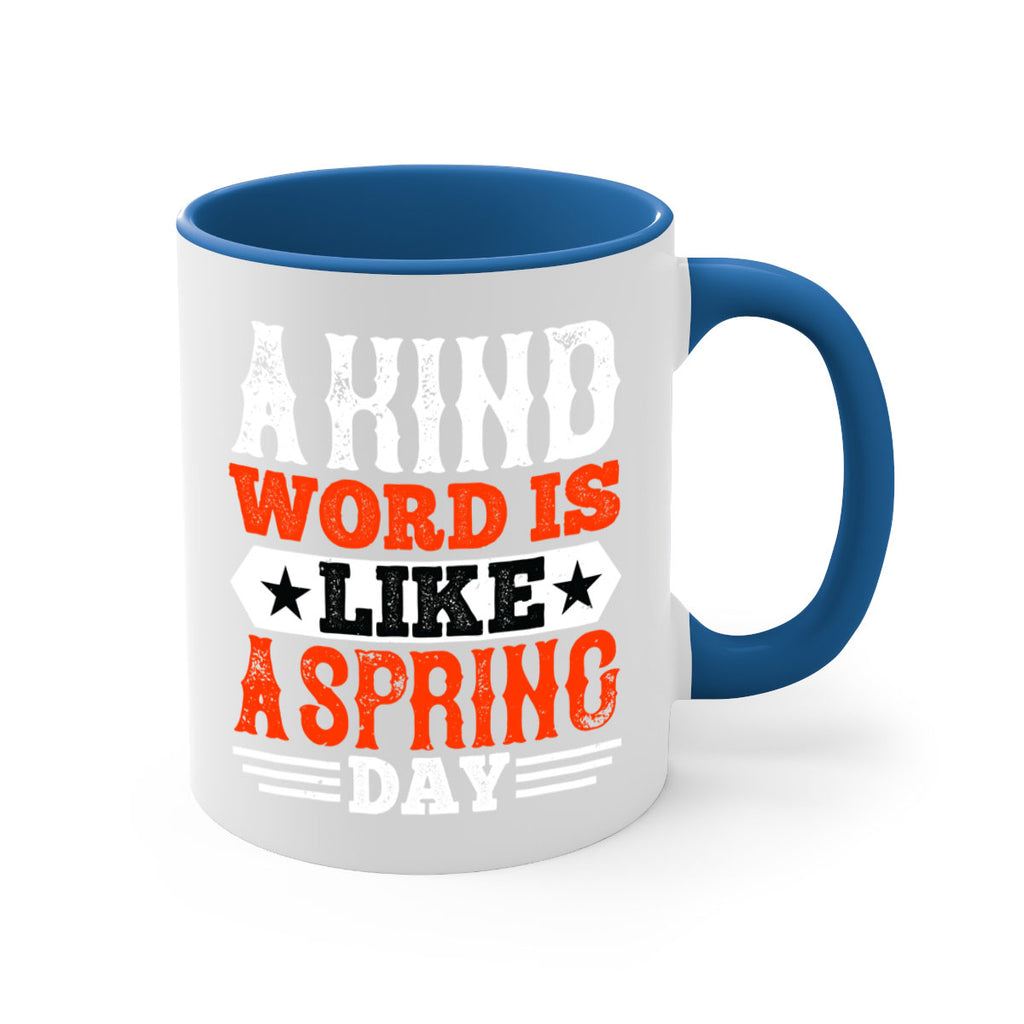 A kind word is like a spring day 2361#- basketball-Mug / Coffee Cup