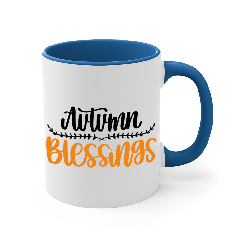 Autumn Blessings 473#- fall-Mug / Coffee Cup