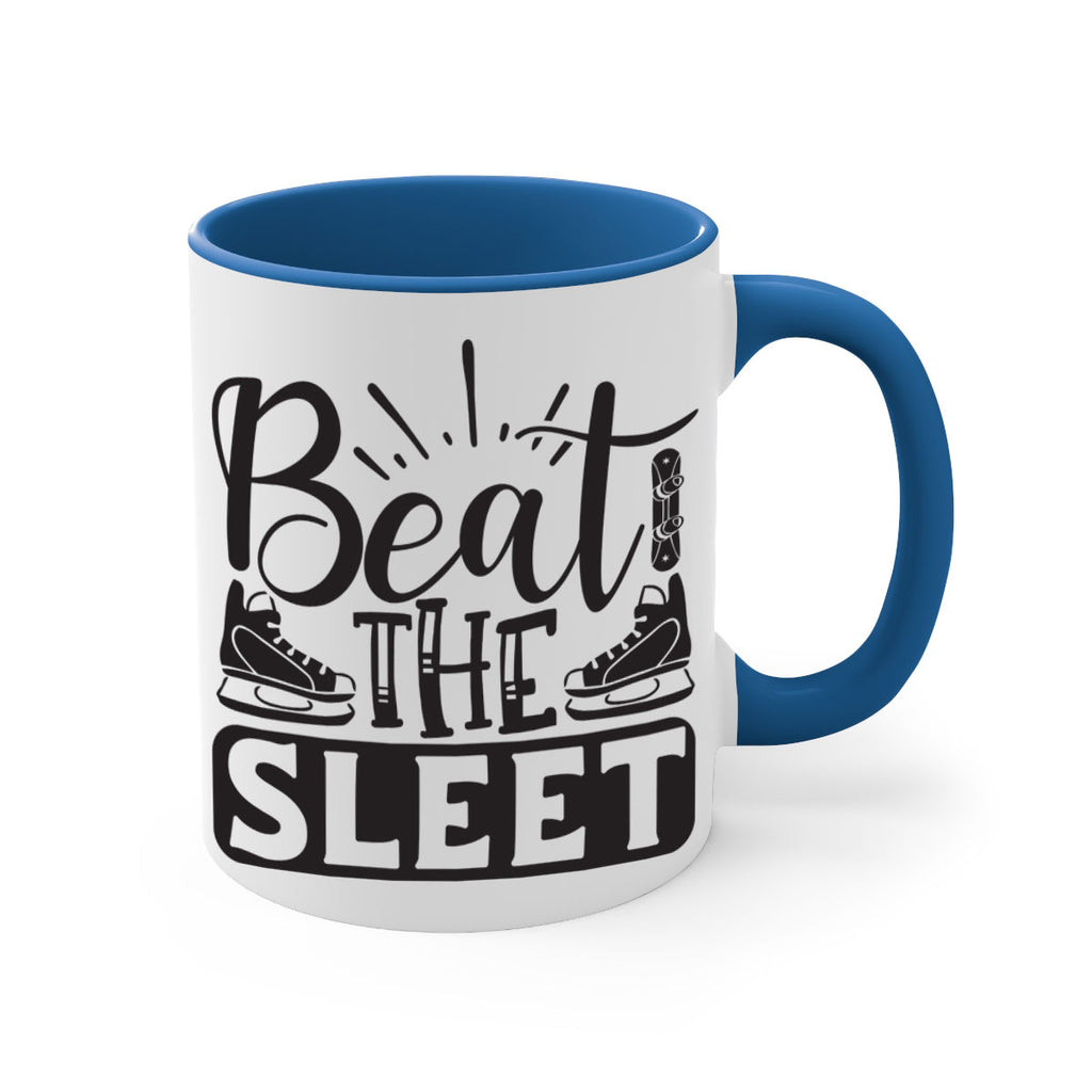 Beat the sleet 24#- winter-Mug / Coffee Cup