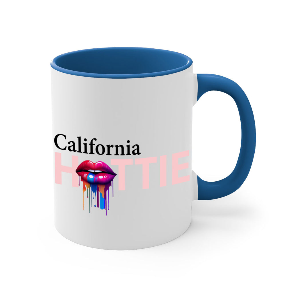 California Hottie with dripping lips 5#- Hottie Collection-Mug / Coffee Cup