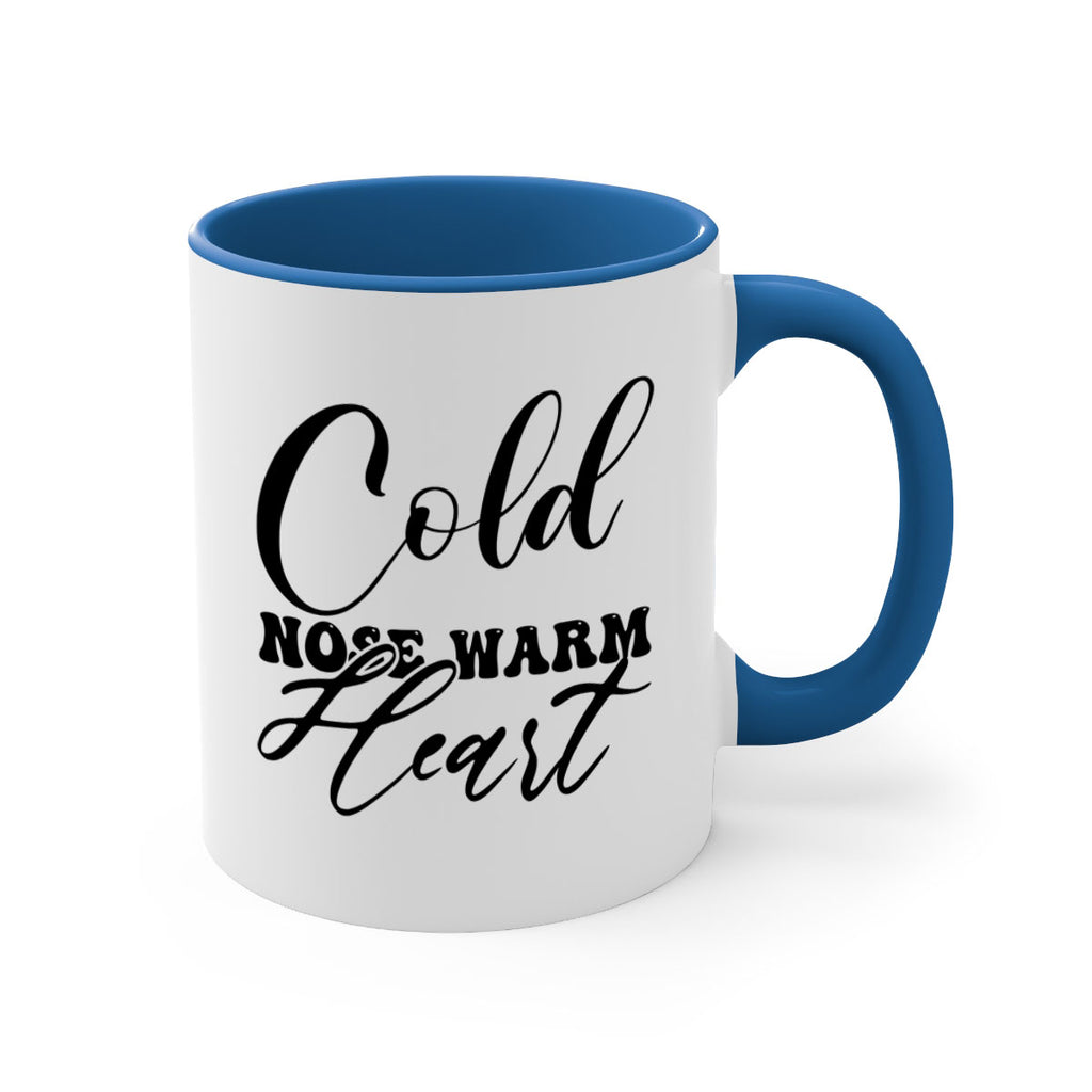 Cold nose warm heart 56#- winter-Mug / Coffee Cup