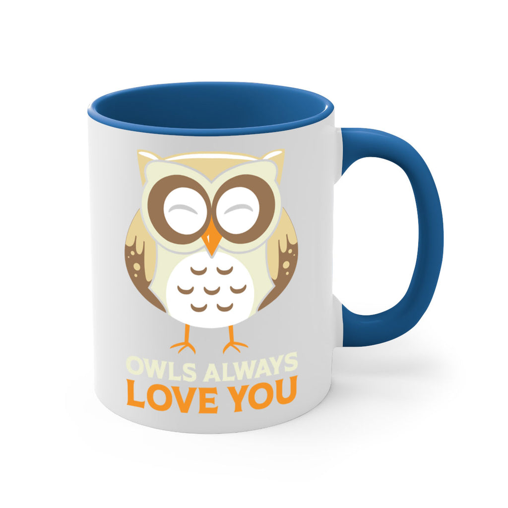 Cute Owl Always Love You A TurtleRabbit 3#- owl-Mug / Coffee Cup