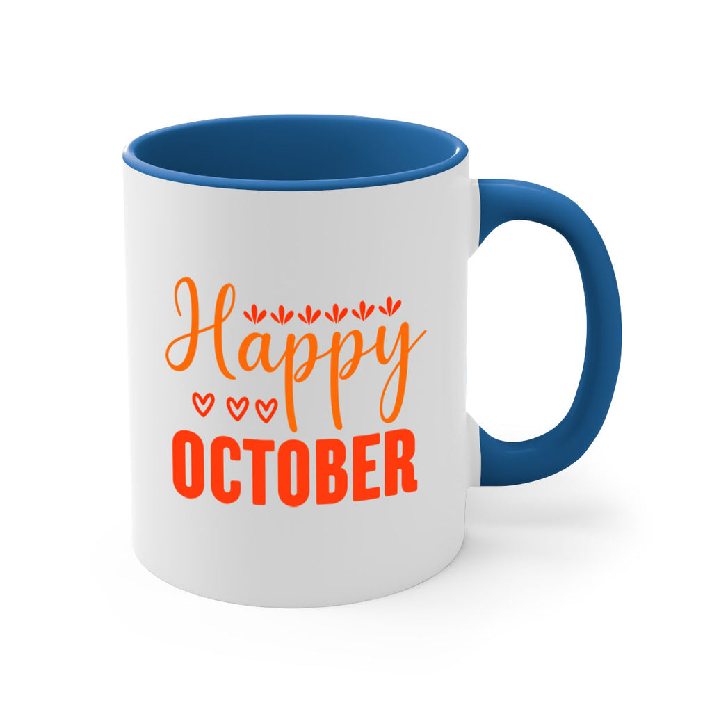 Happy October Design 237#- fall-Mug / Coffee Cup