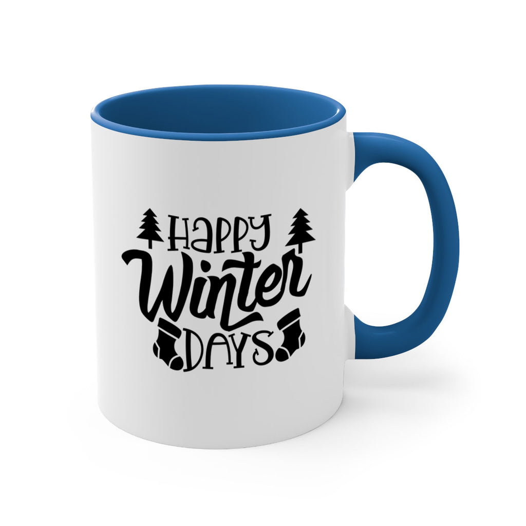 Happy Winter Days 122#- winter-Mug / Coffee Cup