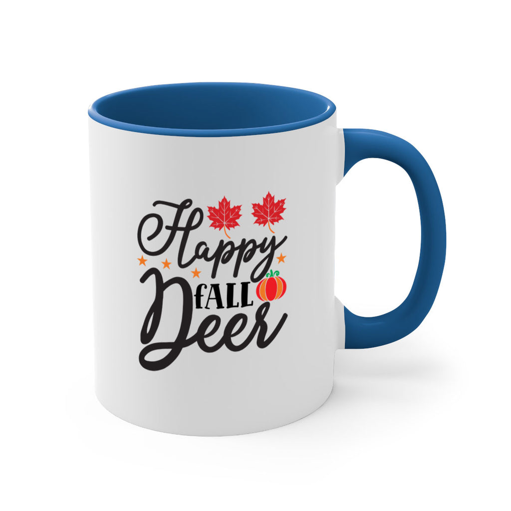Happyfalldeer 254#- fall-Mug / Coffee Cup