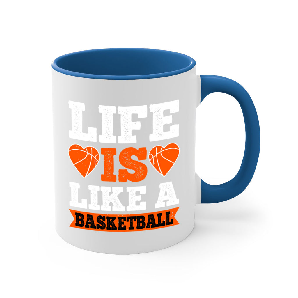 Life is like a basketball 897#- basketball-Mug / Coffee Cup