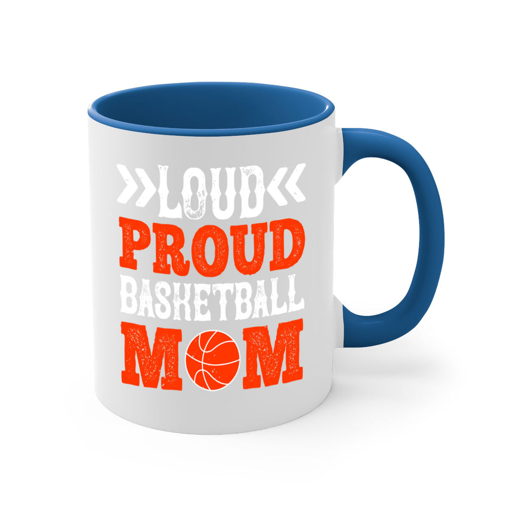 Loud proud basketball mom 741#- basketball-Mug / Coffee Cup