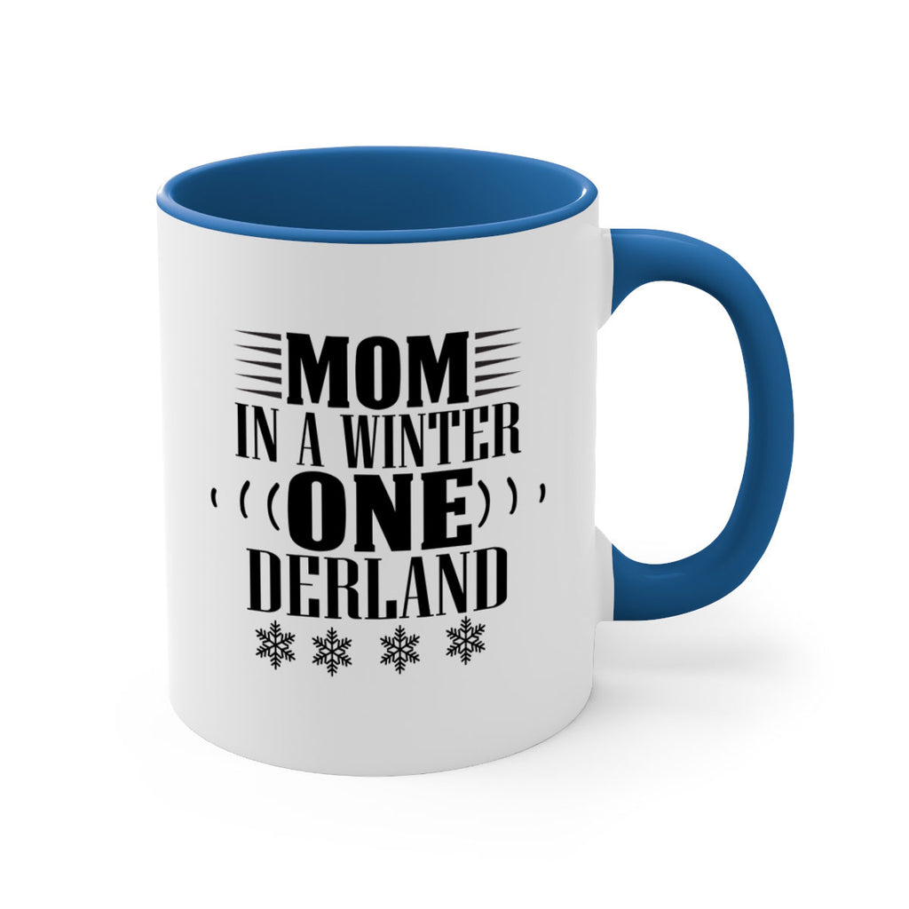 MOM IN A WINTER ONE DERLAND 322#- winter-Mug / Coffee Cup