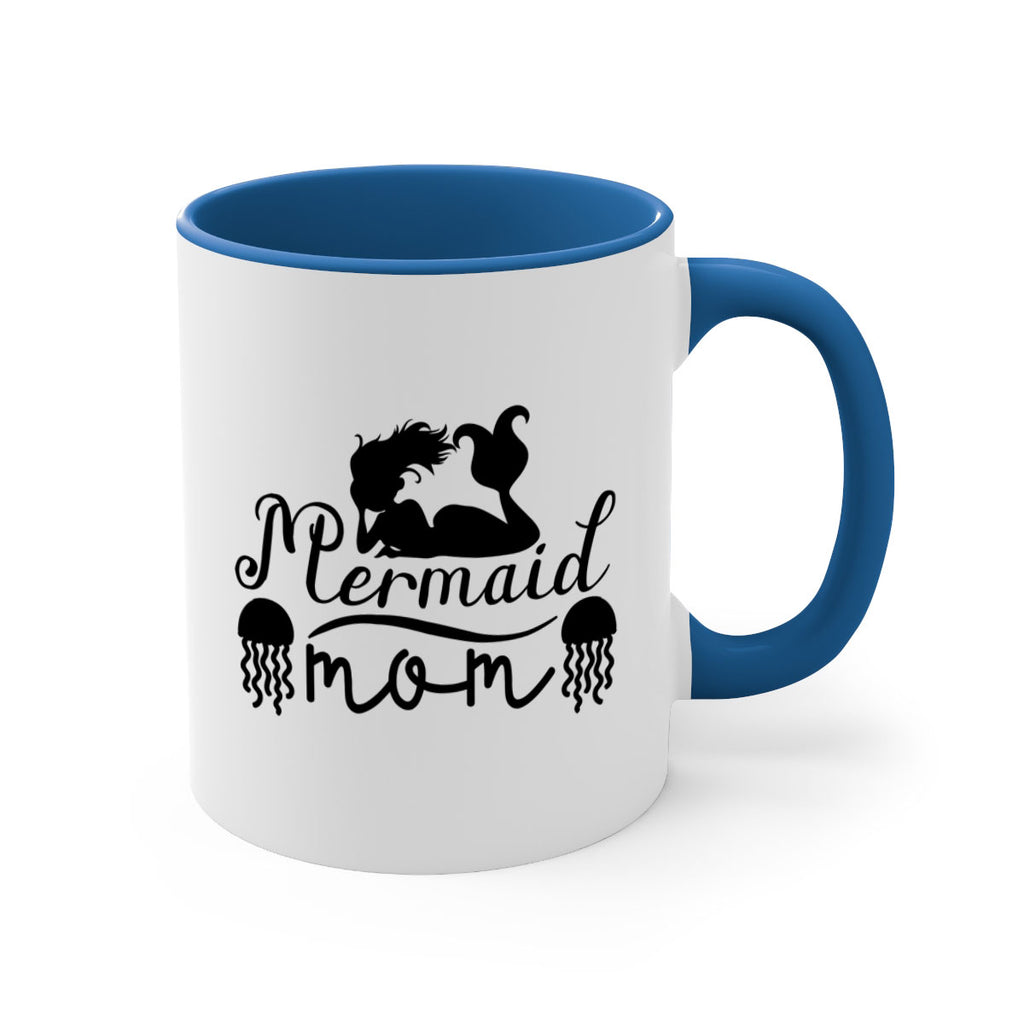 Mermaid Mom 373#- mermaid-Mug / Coffee Cup