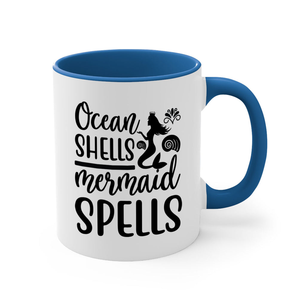 Ocean shells mermaid spells 522#- mermaid-Mug / Coffee Cup