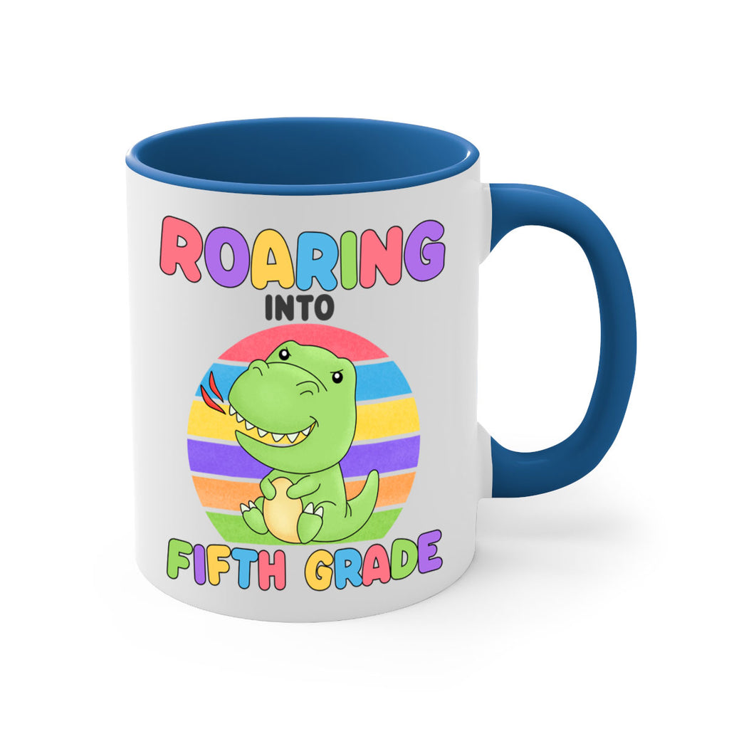 Roaring to 5th Grade Trex 25#- 5th grade-Mug / Coffee Cup