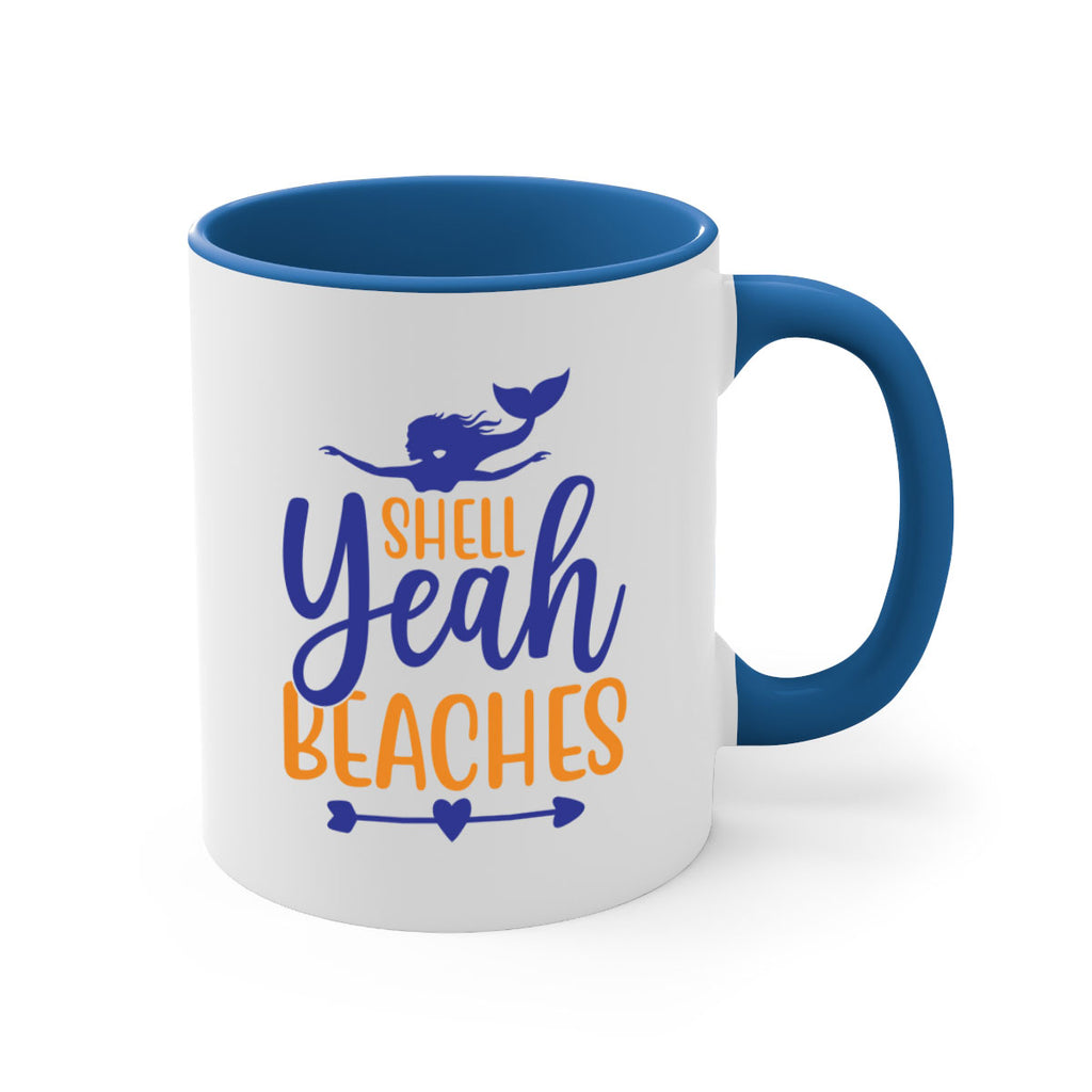 Shell Yeah Beaches 584#- mermaid-Mug / Coffee Cup