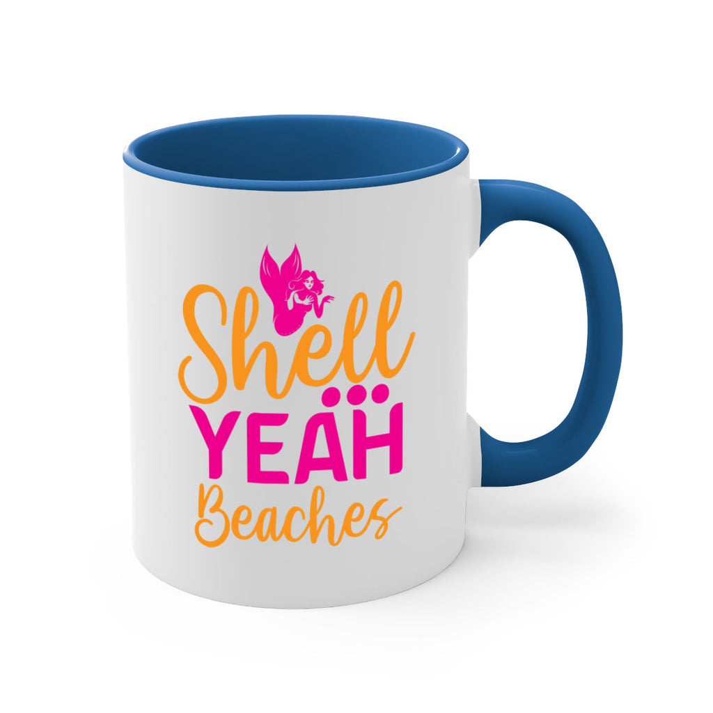 Shell Yeah Beaches 586#- mermaid-Mug / Coffee Cup