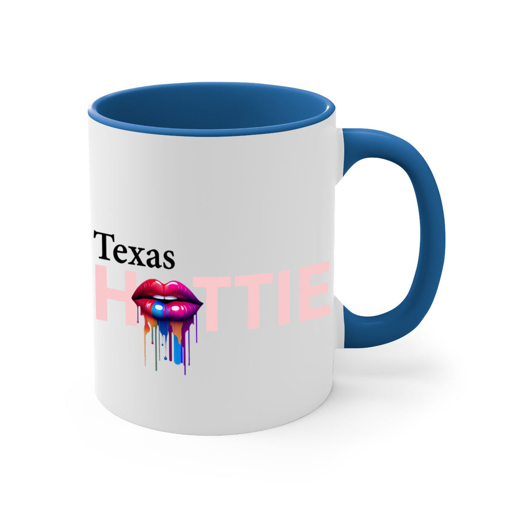 Texas Hottie with dripping lips 43#- Hottie Collection-Mug / Coffee Cup