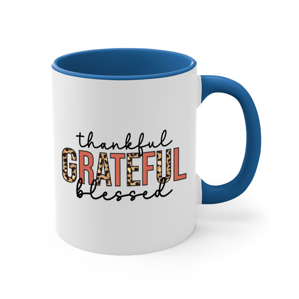 Thankful grateful blessed 602#- fall-Mug / Coffee Cup