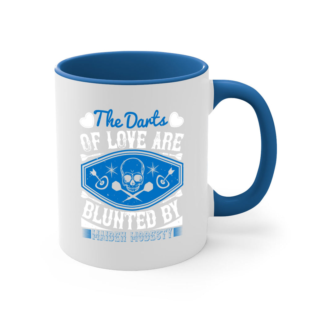 The darts of love are blunted by maiden modesty 1805#- darts-Mug / Coffee Cup