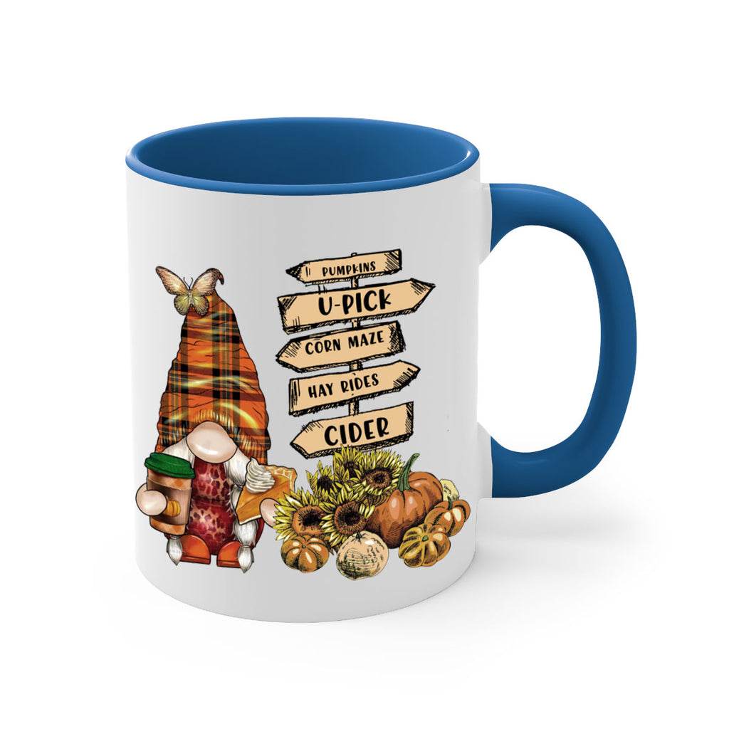 VintageFallGnome 625#- fall-Mug / Coffee Cup