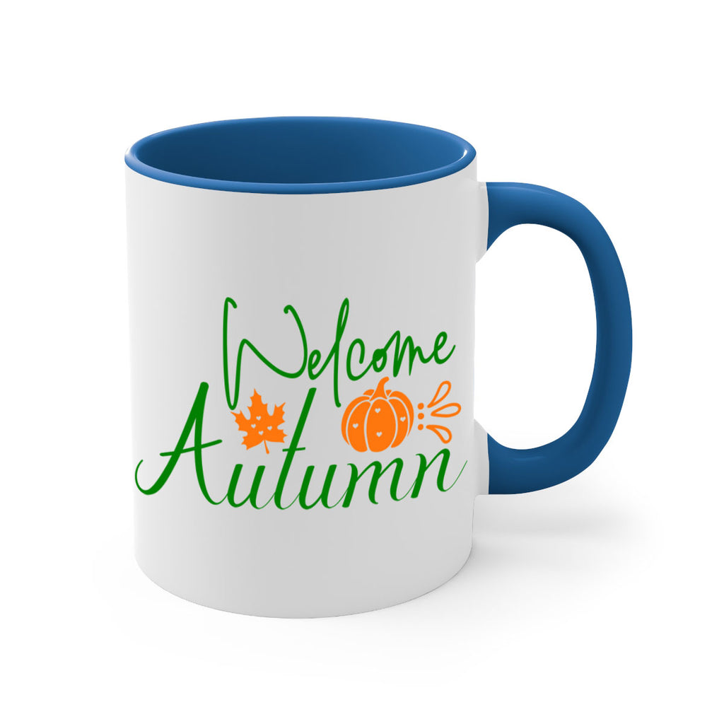 Welcome Autumn 627#- fall-Mug / Coffee Cup