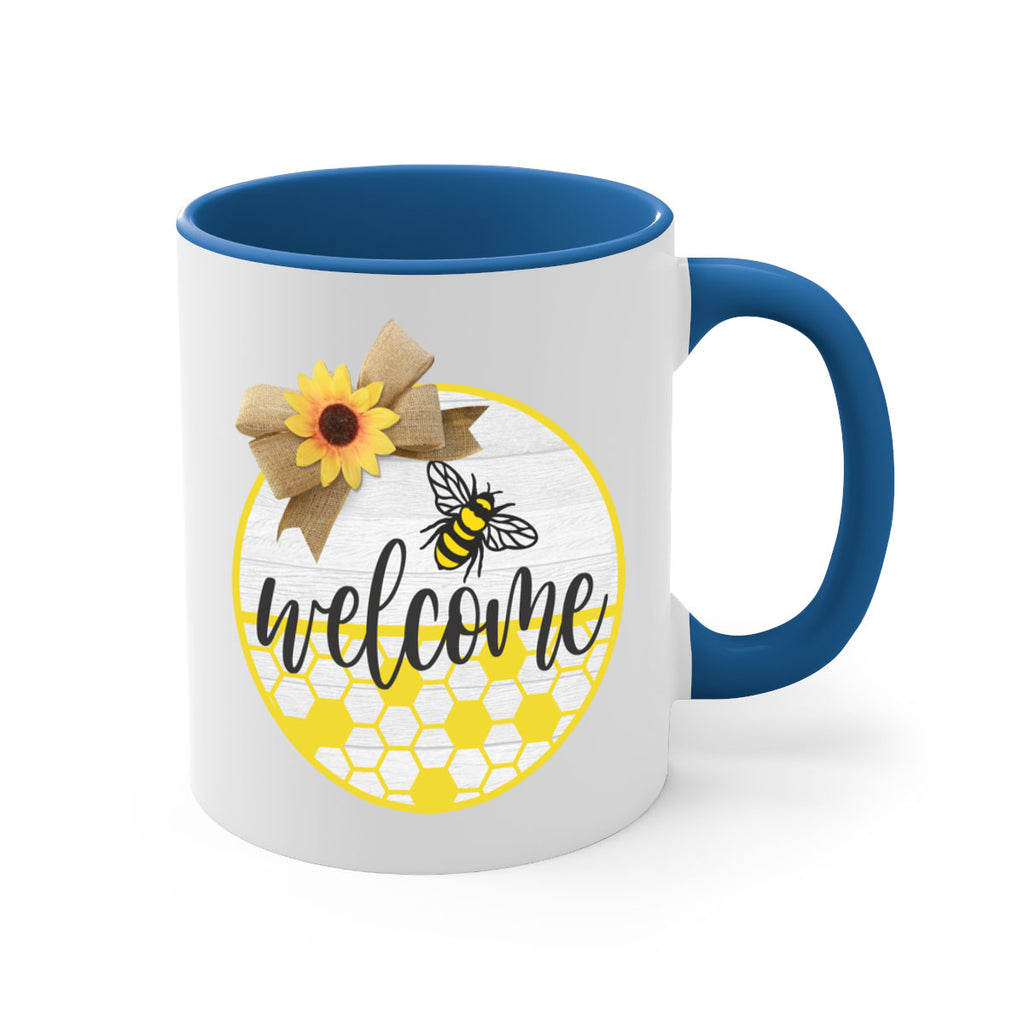 Welcome Bee and hive Mockup566#- spring-Mug / Coffee Cup