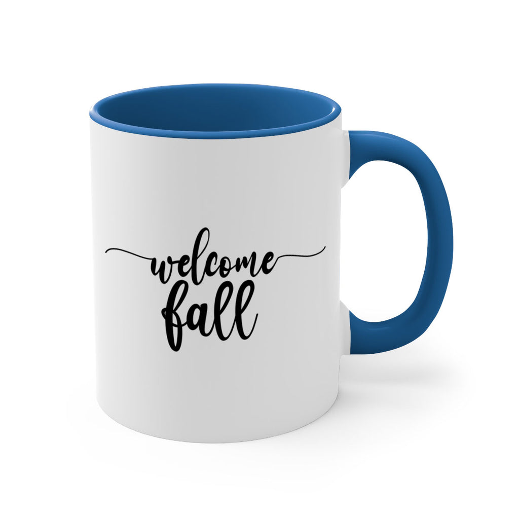 Welcome Fall 630#- fall-Mug / Coffee Cup