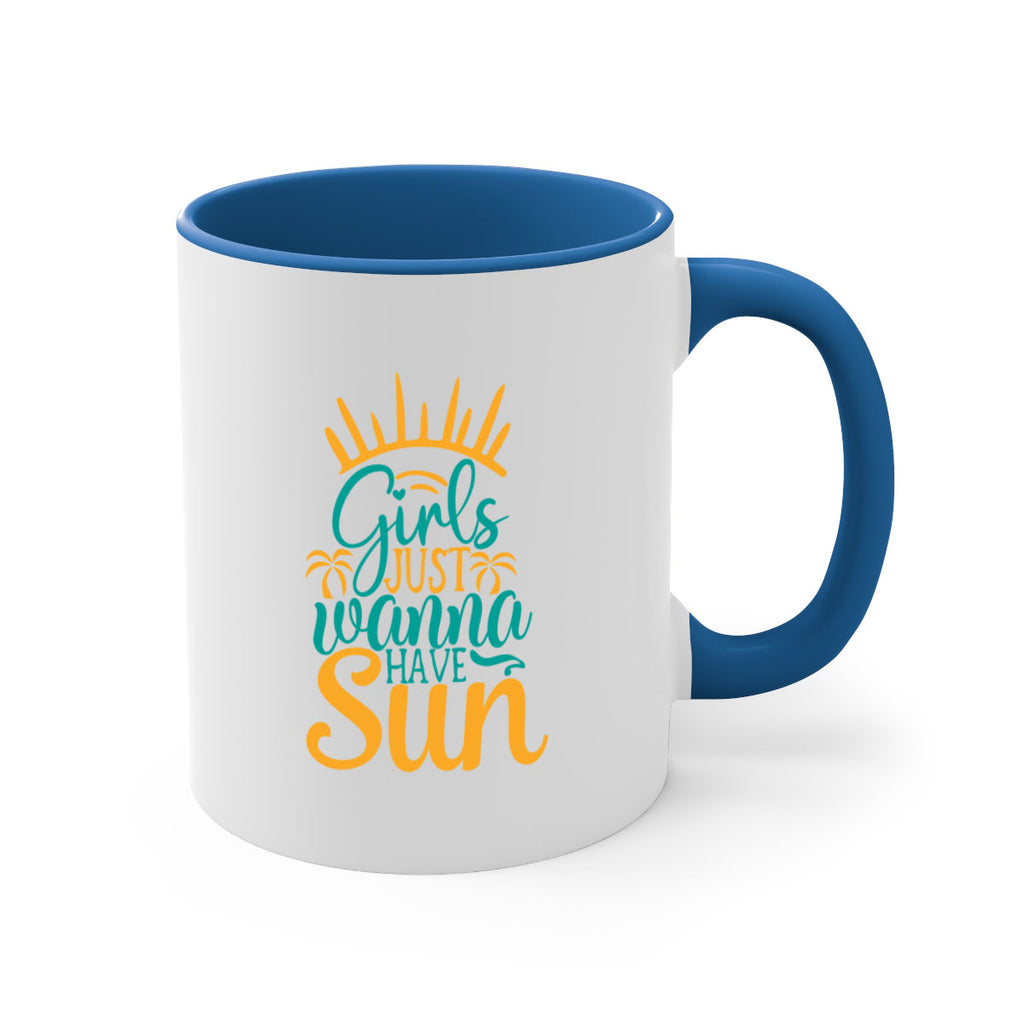girls just wanna have sun Style 102#- Summer-Mug / Coffee Cup