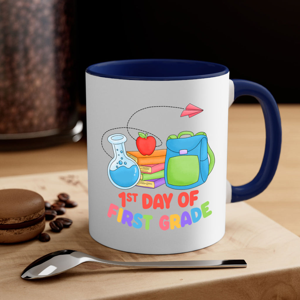 1st day of 1st Grade 27#- First Grade-Mug / Coffee Cup
