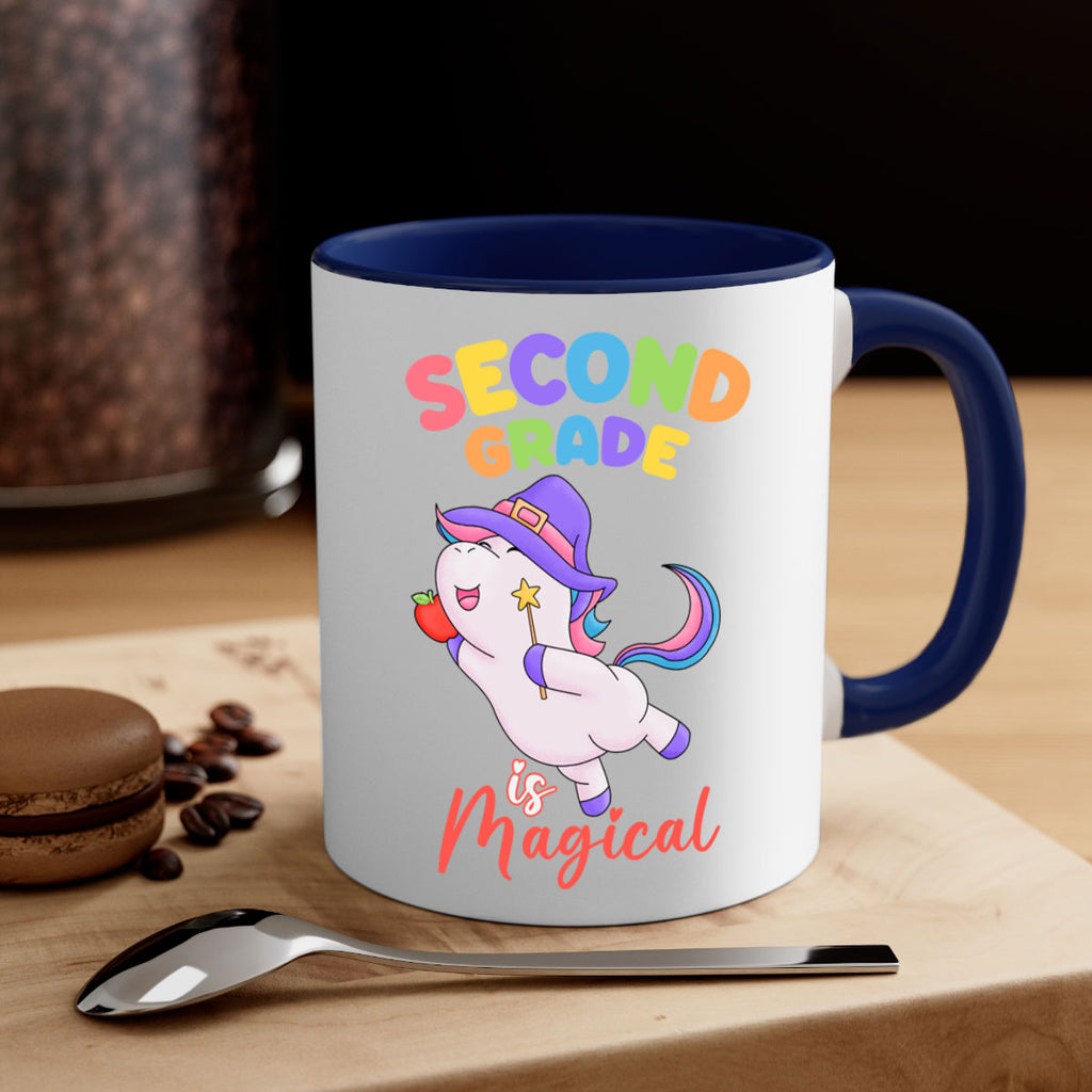 2nd Grade is Magical Unicorn 5#- second grade-Mug / Coffee Cup
