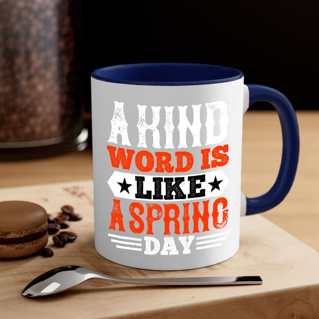 A kind word is like a spring day 2361#- basketball-Mug / Coffee Cup