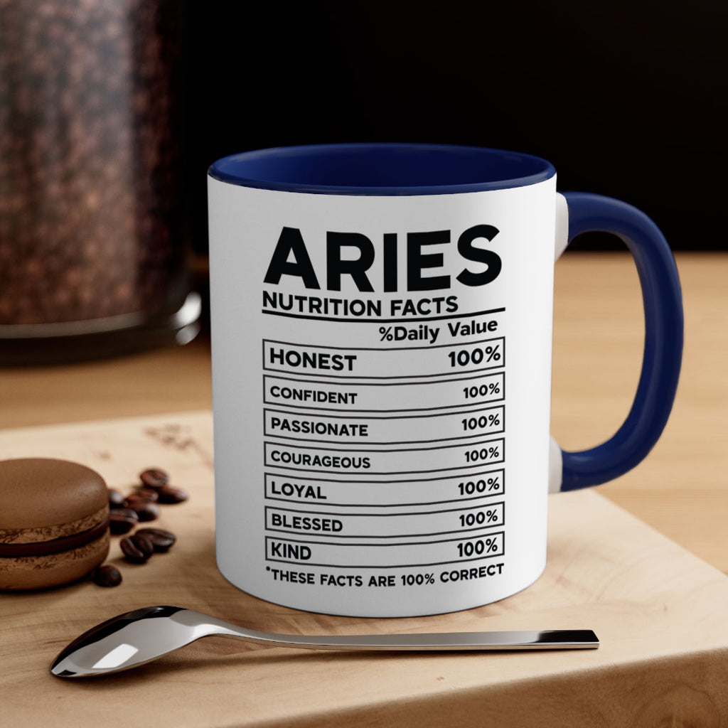 Aries Nutrition Facts 97#- zodiac-Mug / Coffee Cup