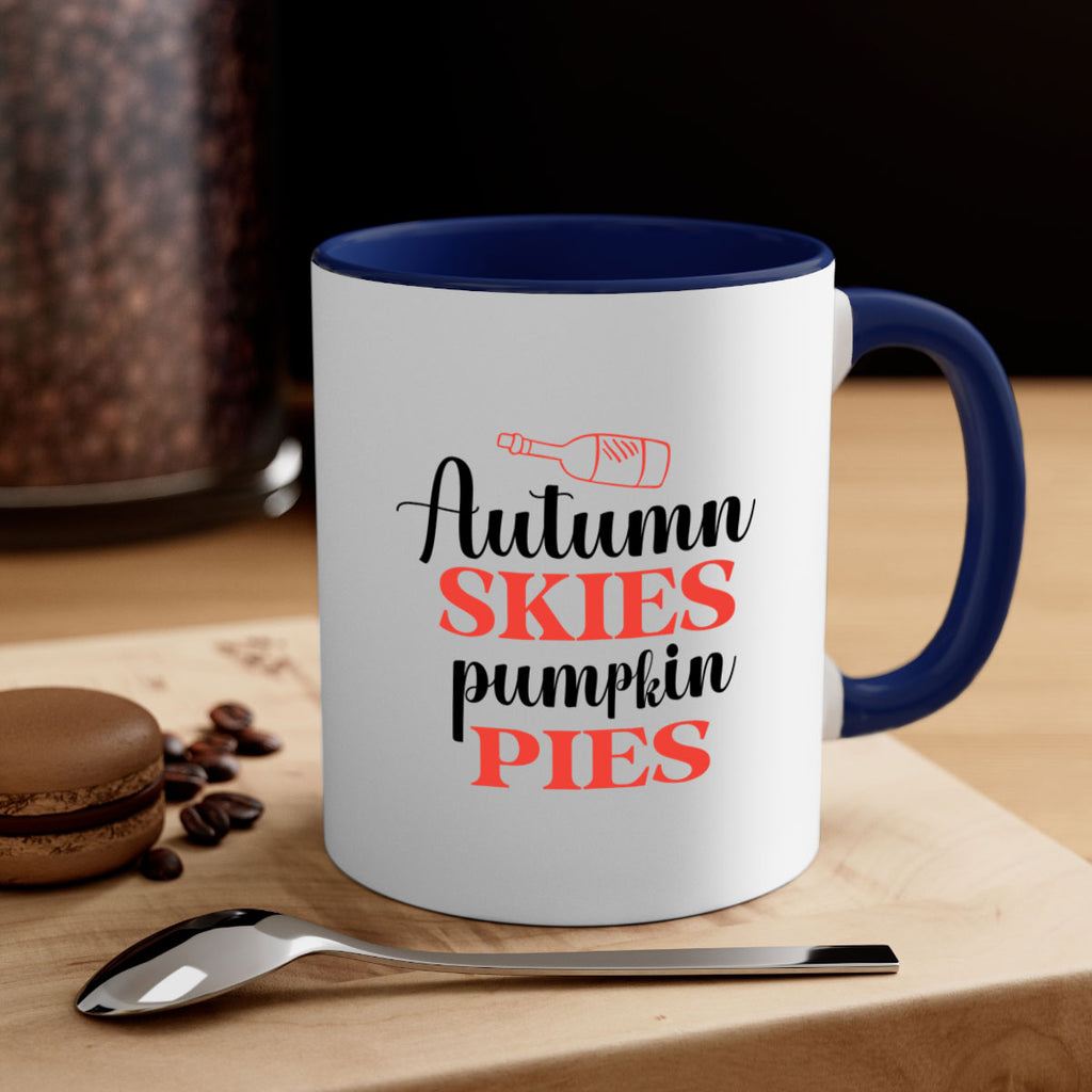 Autumn skies pumpkin pies 31#- fall-Mug / Coffee Cup