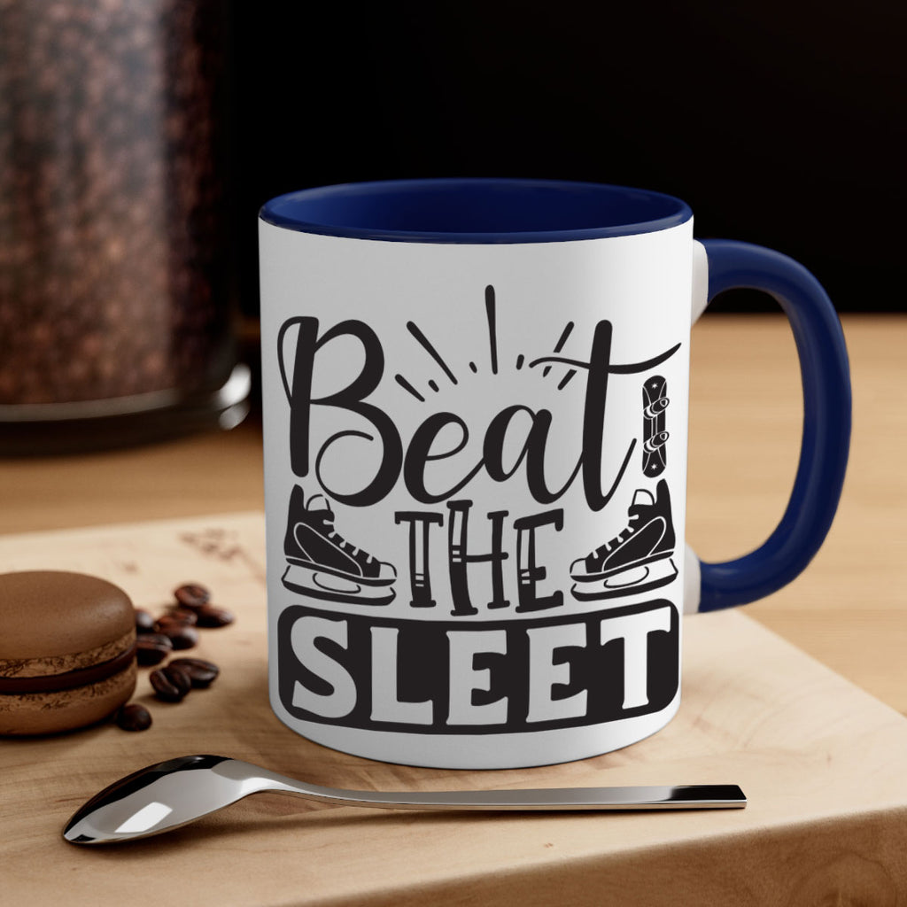 Beat the sleet 24#- winter-Mug / Coffee Cup
