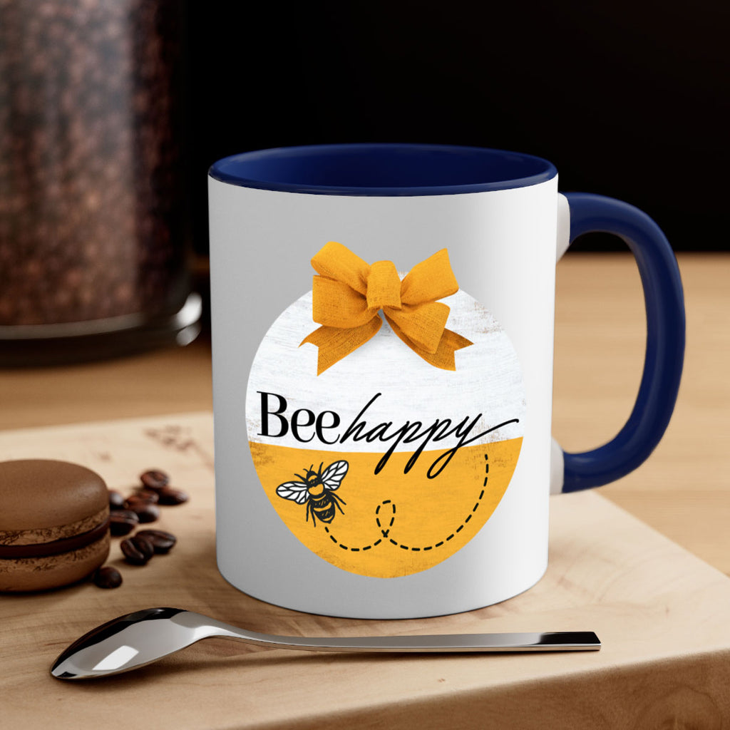 Bee Happy Mockup27#- spring-Mug / Coffee Cup