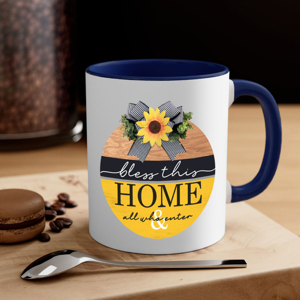 Bless this Home and all Mockup56#- spring-Mug / Coffee Cup
